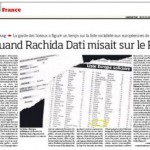 Rachida Dati a failli devenir une éléphante…