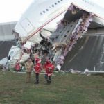 Un A340 dans le mur