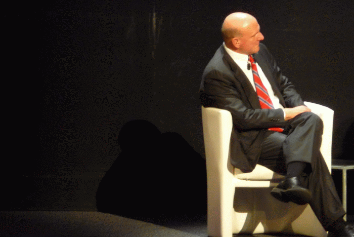 Steve Balmer au Salon des Micro Entreprises