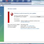 Windows Update Error