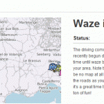 La navigation GPS gratuite et portable arrive en France: Waze