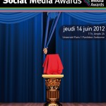 Social Media Awards 2012 le 14 juin prochain