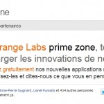 Premiers pas sur Orange Labs Prime Zone