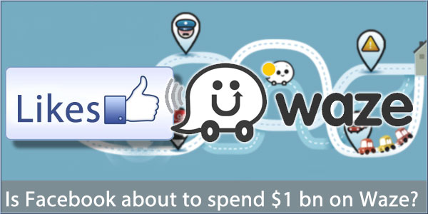 Waze et Facebook sont dans un bateau...