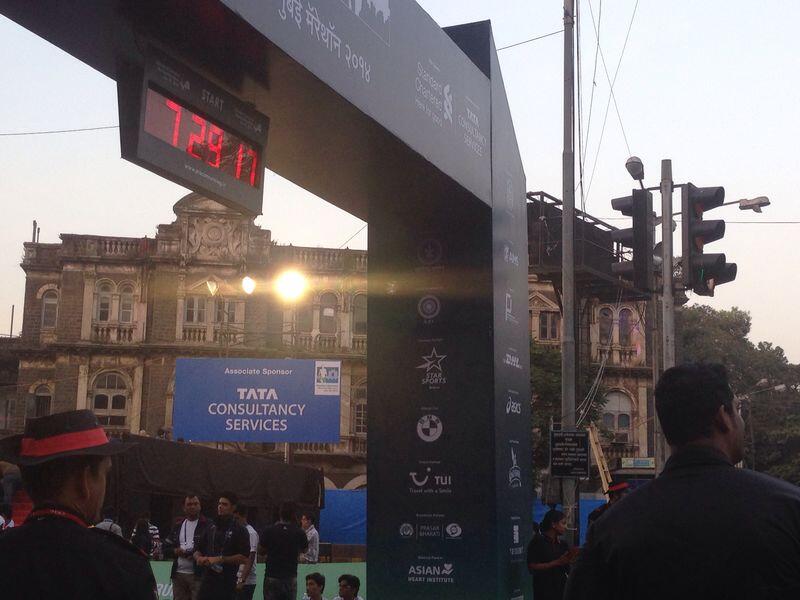 tata consultancy services mumbai marathon