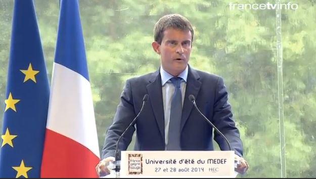 manuel valls medef