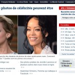 Des photos de célébrité en « une » du Monde?