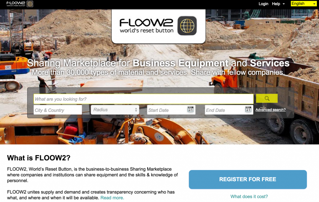 Floow2 B2B marketplace
