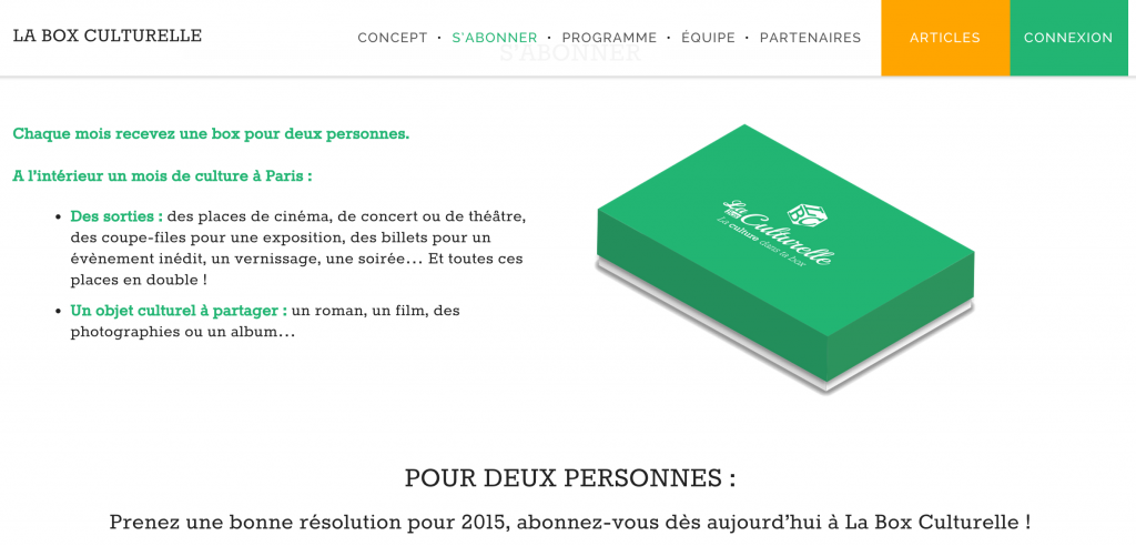 La Box Culturelle