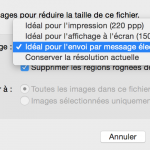 Comment réduire la taille d’un fichier PowerPoint sous Mac OS X?