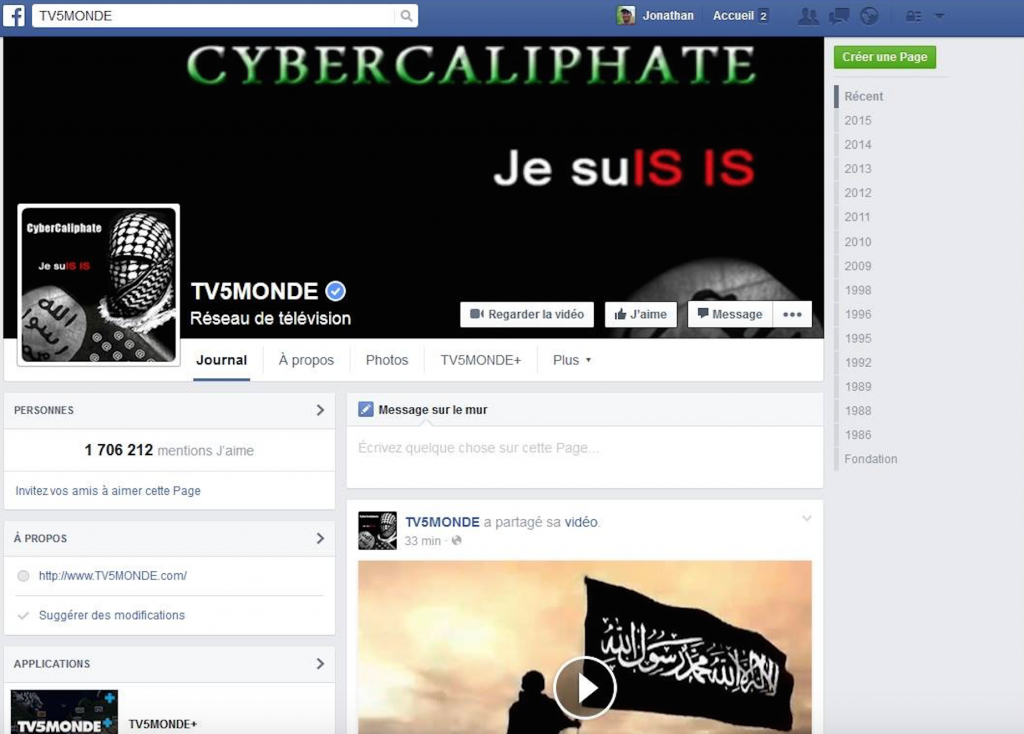 cyber attaque tv5 monde