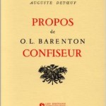 Propos de O.L.Barenton, Confiseur