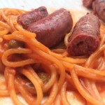 Hommage au spaghetti-merguez