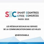 Les réseaux sociaux au service de la communication dans les villes #S3CParis