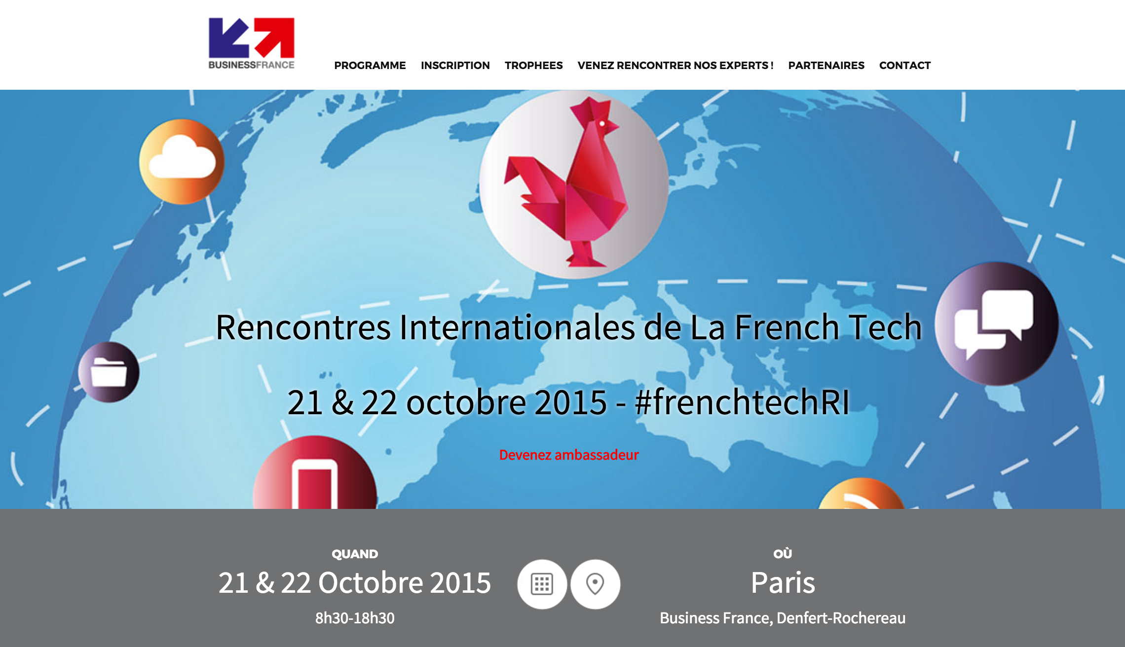 Rencontres internationales de la frenchtech