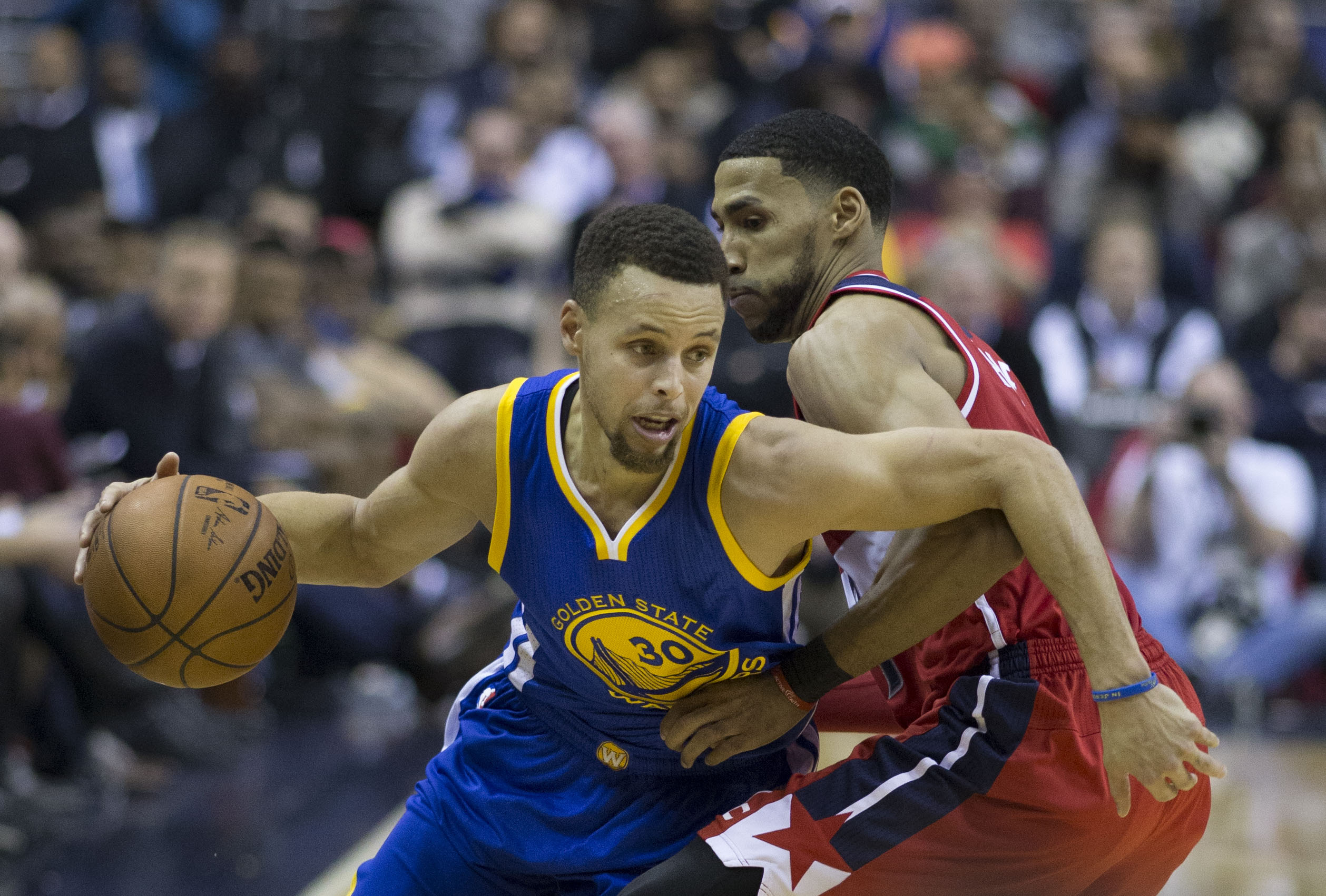 Warriors at Wizards 2/3/16