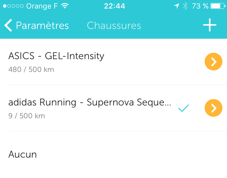 runkeeper asics adidas