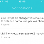 Runkeeper veut me faire acheter des chaussures neuves !