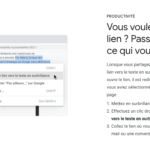 Une astuce super pratique avec Google Chrome